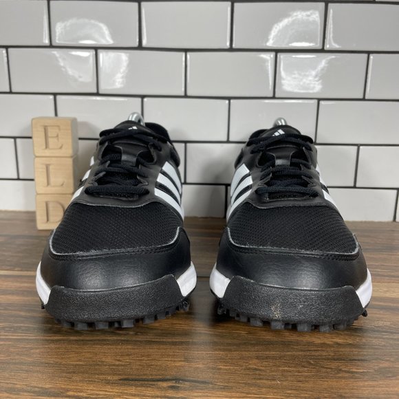 adidas Tech Response 2.0 Mens Sz 8.5 Golf Shoes Black White Spiked Sneakers main image 9